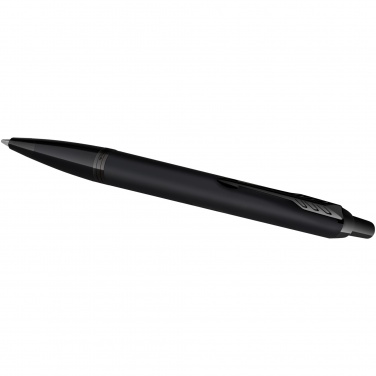 Logotrade advertising product picture of: Parker IM achromatic ballpoint and rollerball pen set with gift box