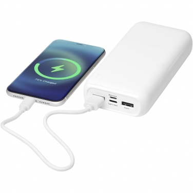 Logo trade promotional product photo of: Electro 20.000 mAh recycled plastic power bank 
