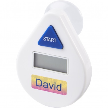 Logo trade advertising products picture of: Guitty digital shower timer