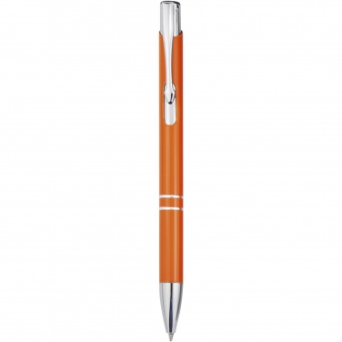 Logo trade business gifts image of: Moneta recycled aluminium ballpoint pen