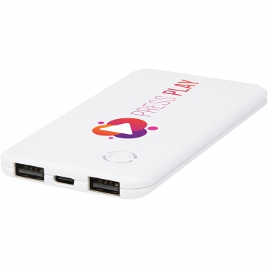 Logotrade corporate gifts photo of: Slender 4000 mAh slim dual power bank