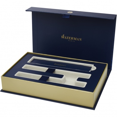 Logotrade promotional products photo of: Waterman Allure rollerball and ballpoint pen set 