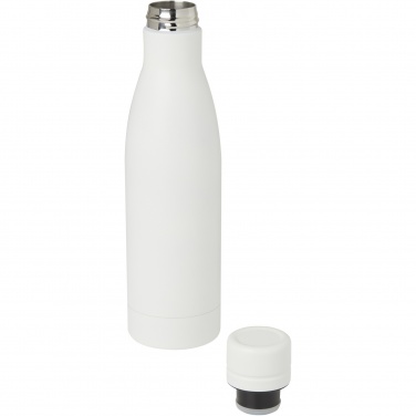 Logo trade promotional items image of: Vasa 500 ml RCS certified recycled stainless steel copper vacuum insulated bottle