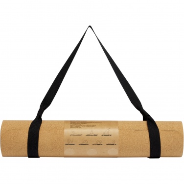 Logotrade promotional giveaways photo of: Trikona cork yoga mat