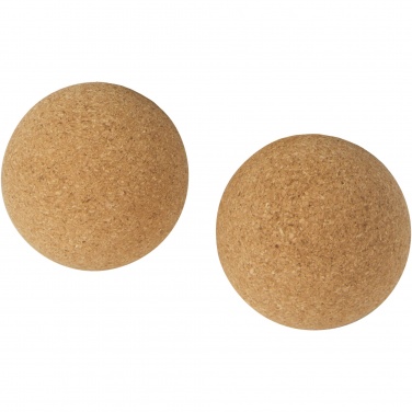 Logo trade advertising products picture of: Trikona cork yoga ball
