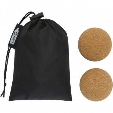 Logo trade corporate gift photo of: Trikona cork yoga ball