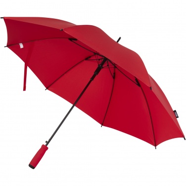 Logo trade corporate gifts image of: Niel 23" auto open recycled PET umbrella
