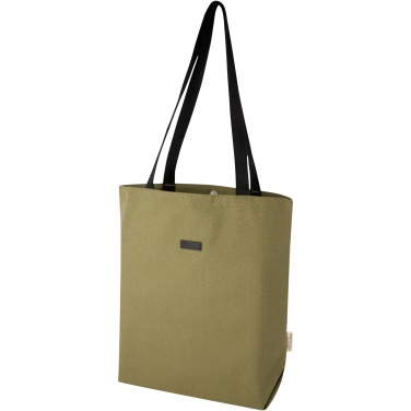 Logo trade promotional giveaways image of: Joey GRS recycled canvas versatile tote bag 14L