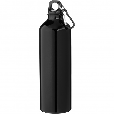 Logotrade promotional gifts photo of: Oregon 770 ml RCS certified recycled aluminium water bottle with carabiner