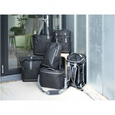 Logo trade advertising products picture of: Aqua 15.6" GRS recycled water resistant laptop backpack 23L