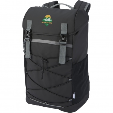 Logotrade promotional gift image of: Aqua 15.6" GRS recycled water resistant laptop backpack 23L