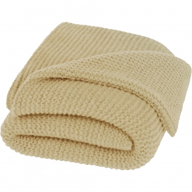 Logotrade advertising product image of: Suzy 150 x 120 cm GRS polyester knitted blanket