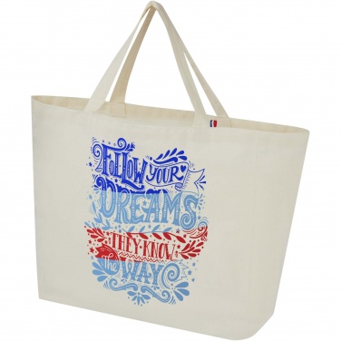 Logo trade promotional products picture of: Cannes 200 g/m2 recycled shopper tote bag 10L