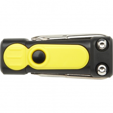 Logotrade corporate gift image of: Octo 8-in-1 RCS recycled plastic screwdriver set with torch