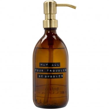 Logo trade promotional giveaways image of: Wellmark Bubbles 500 ml hand soap dispenser
