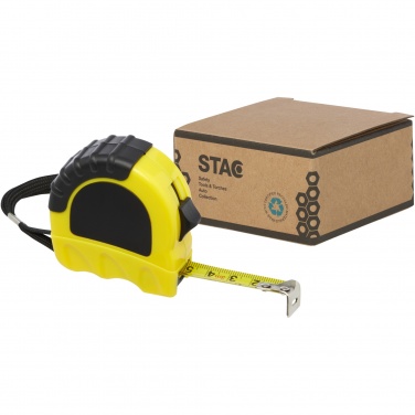 Logo trade promotional gifts picture of: Rule 3-metre RCS recycled plastic measuring tape