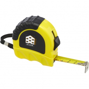 Logotrade promotional giveaway image of: Rule 5-metre RCS recycled plastic measuring tape