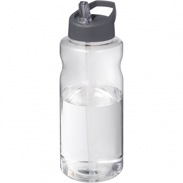 Logo trade corporate gifts picture of: H2O Active® Big Base 1 litre spout lid sport bottle