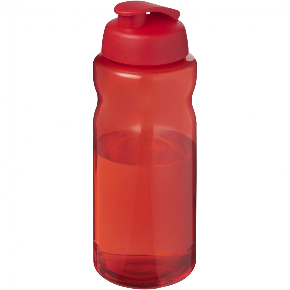 Logo trade promotional giveaways image of: H2O Active® Eco Big Base 1 litre flip lid sport bottle
