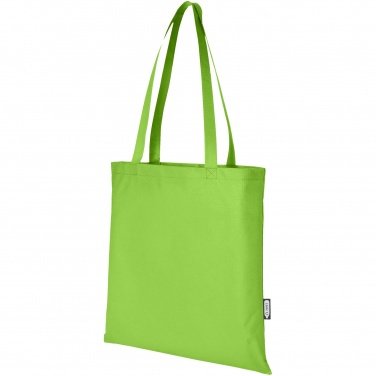 Logotrade promotional product image of: Zeus GRS recycled non-woven convention tote bag 6L