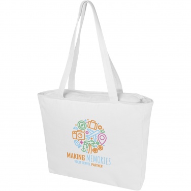 Logotrade business gift image of: Weekender 500 g/m² Aware™ recycled tote bag