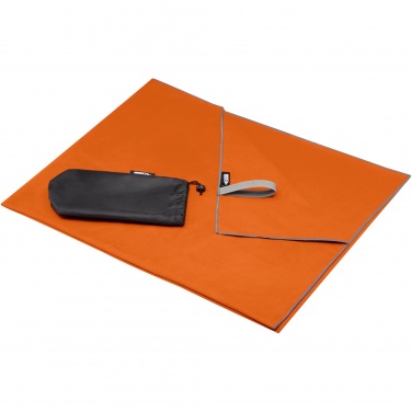 Logo trade promotional giveaways image of: Pieter GRS ultra lightweight and quick dry towel 100x180 cm