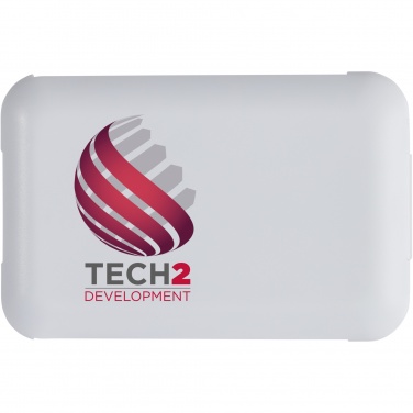 Logo trade promotional giveaway photo of: Savvy recycled plastic modular charging cable with phone holder