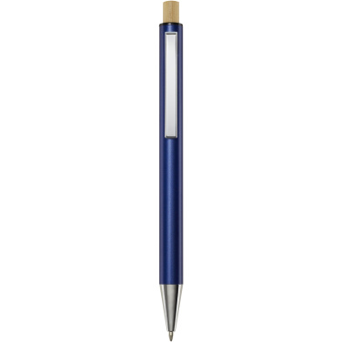 Logotrade advertising product image of: Cyrus recycled aluminium ballpoint pen (black ink)