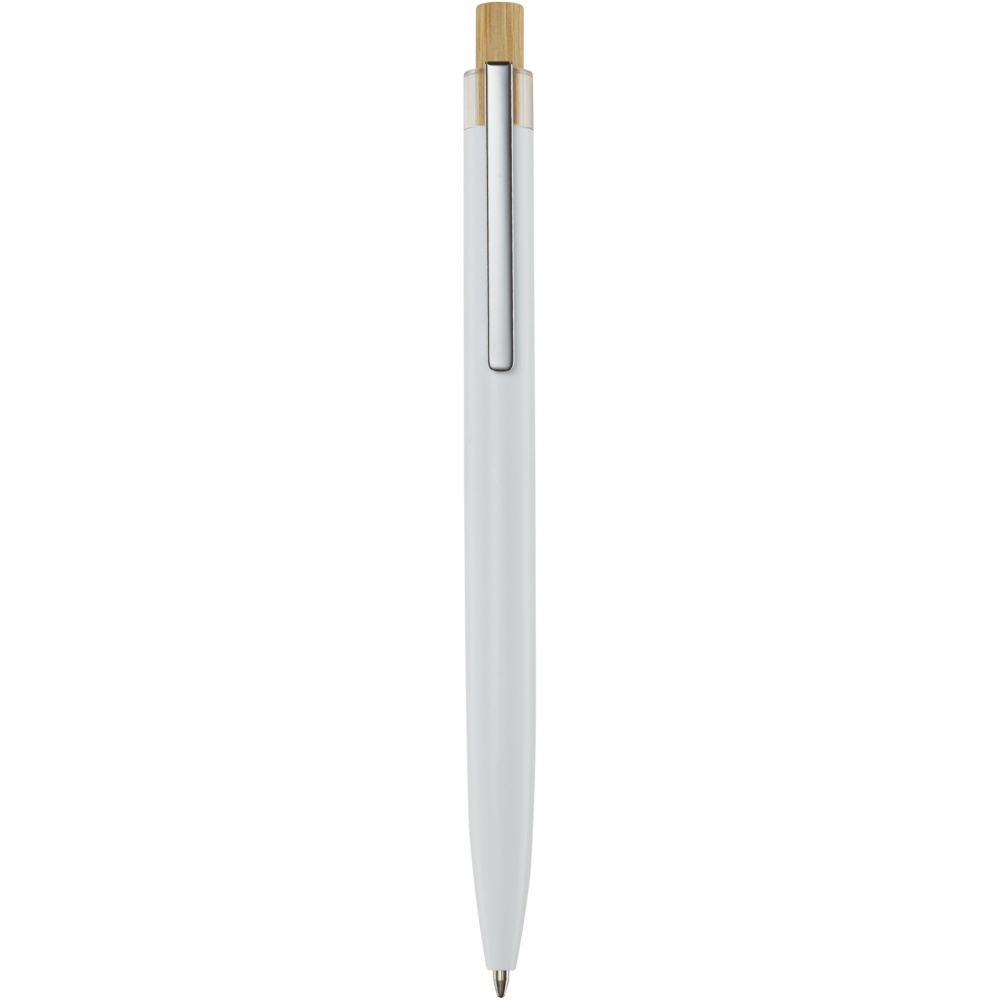 Logotrade promotional merchandise photo of: Nooshin recycled aluminium ballpoint pen  (blue ink)