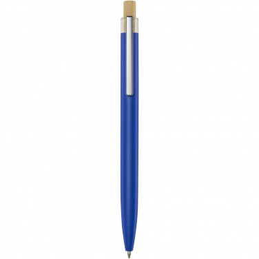 Logotrade promotional gift image of: Nooshin recycled aluminium ballpoint pen  (blue ink)