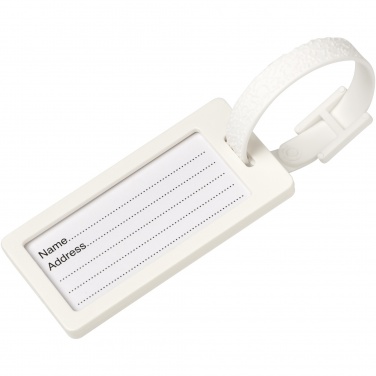Logo trade promotional gifts image of: River recycled window luggage tag