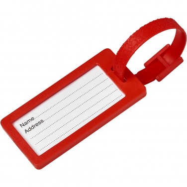 Logo trade promotional giveaways image of: River recycled window luggage tag