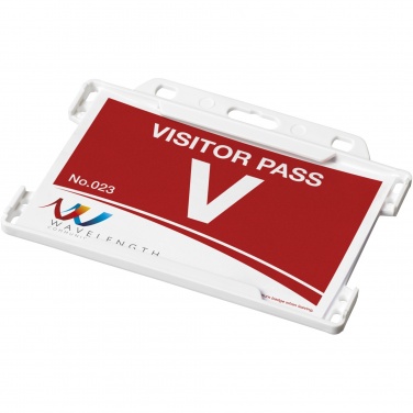 Logo trade advertising products picture of: Vega recycled plastic card holder