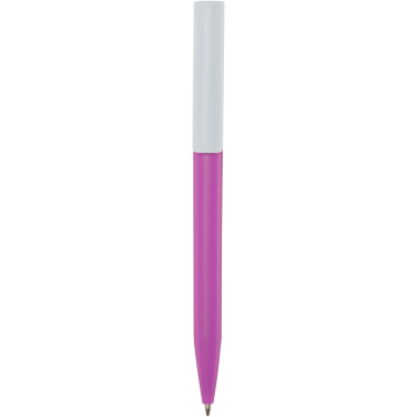 Logo trade promotional gifts image of: Unix recycled plastic ballpoint pen