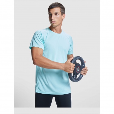 Logo trade corporate gift photo of: Bahrain short sleeve men's sports t-shirt