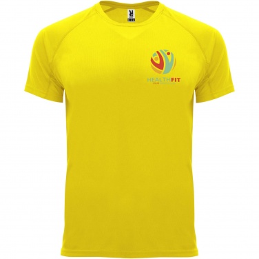 Logo trade promotional giveaway photo of: Bahrain short sleeve men's sports t-shirt