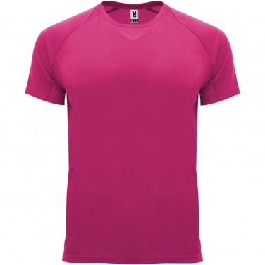 Logo trade promotional giveaways image of: Bahrain short sleeve men's sports t-shirt