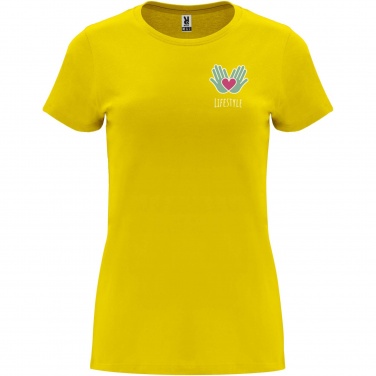 Logo trade promotional product photo of: Capri short sleeve women's t-shirt