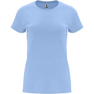 Logo trade promotional giveaway photo of: Capri short sleeve women's t-shirt