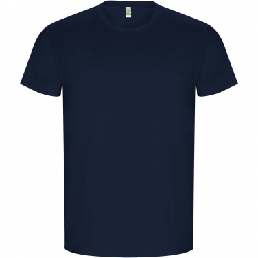 Logo trade promotional giveaway photo of: Golden short sleeve men's t-shirt