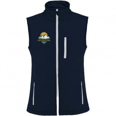 Logo trade promotional giveaway photo of: Nevada unisex softshell bodywarmer