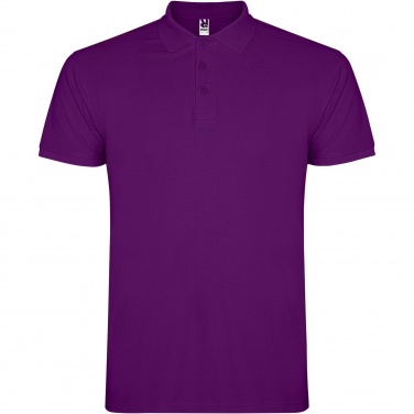 Logo trade corporate gifts image of: Star short sleeve men's polo