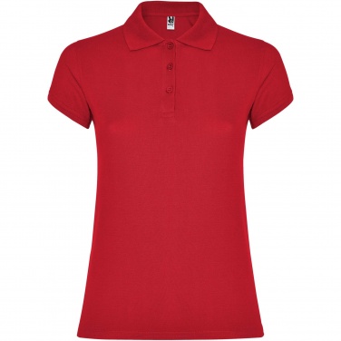 Logo trade promotional giveaway photo of: Star short sleeve women's polo