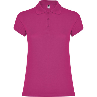 Logo trade promotional giveaways picture of: Star short sleeve women's polo