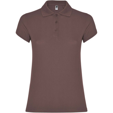 Logo trade promotional giveaways picture of: Star short sleeve women's polo