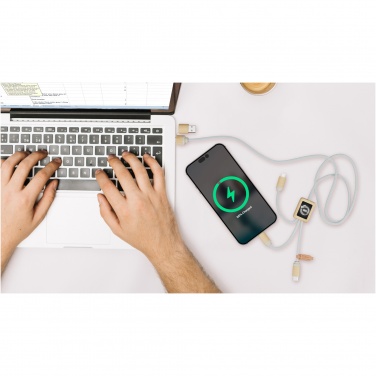 Logo trade promotional gift photo of: SCX.design C49 5-in-1 charging cable