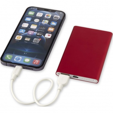 Logotrade promotional gift image of: Pep 4000 mAh Type-C recycled aluminium power bank 
