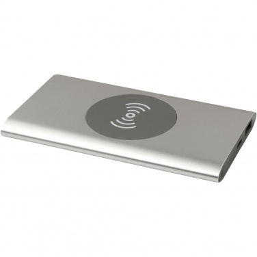 Logotrade advertising product image of: Juice 4000 mAh Type-C recycled aluminium wireless power bank 