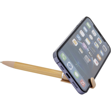 Logotrade promotional gift picture of: Delfina phone holder pen
