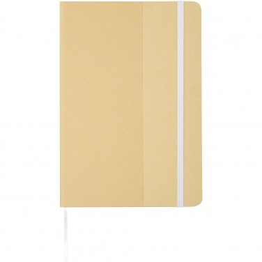 Logotrade promotional merchandise photo of: Nelida A5 recycled cardboard hard cover notebook
